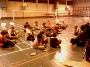 Séance d'entraînement Jeunes