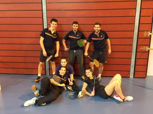 L'équipe 1 lors des 3e, 4e jounées